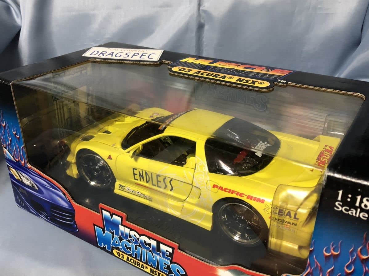 Amazon.co.jp: Unopened Muscle Machines Acura NSX (Diecast Car NSX